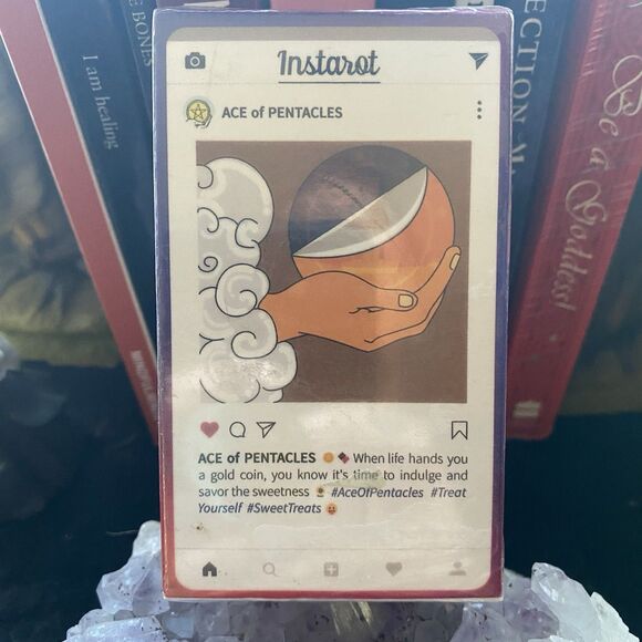 New In Box Instarot Tarot Deck. Witch. Divination. Metaphysical. 78 Cards. - Picture 3 of 12